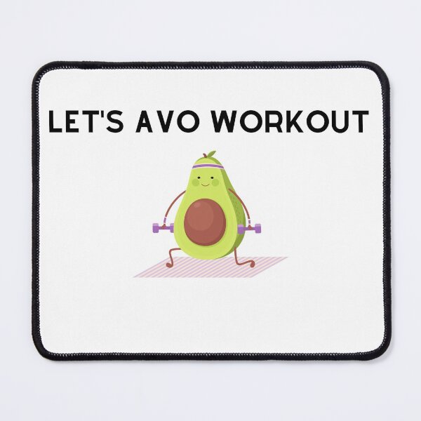 Item preview, Let's Avo Workout - Dumb Bell Lunges designed and sold by rgsblo.