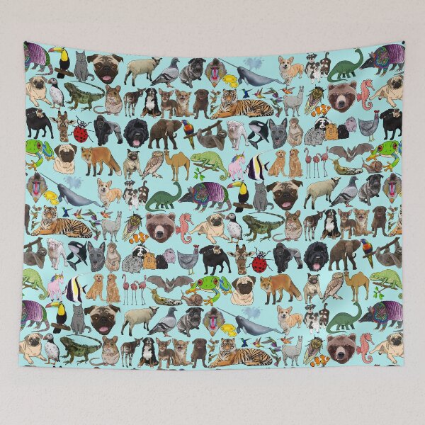 Item preview, Menagerie designed and sold by FivePugs.