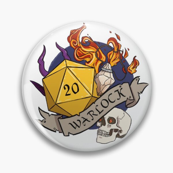 Item preview, Warlock Sticker: Fiend designed and sold by Aidan HJ.