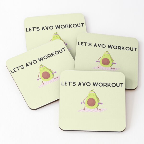 Item preview, Let's Avo Workout - Dumb Bell Lunges designed and sold by rgsblo.