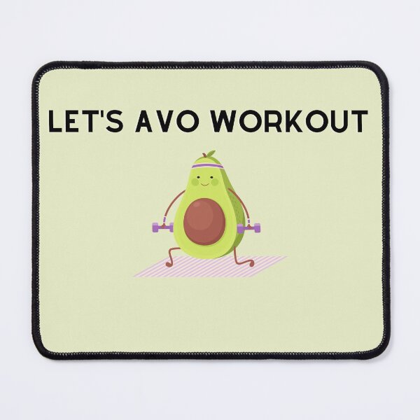 Item preview, Let's Avo Workout - Dumb Bell Lunges designed and sold by rgsblo.