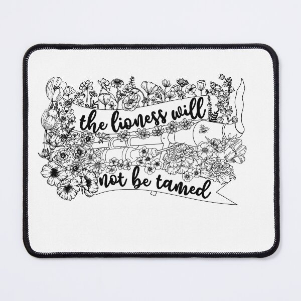 Item preview, the lioness will not be tamed - claire novak designed and sold by spottedhound.