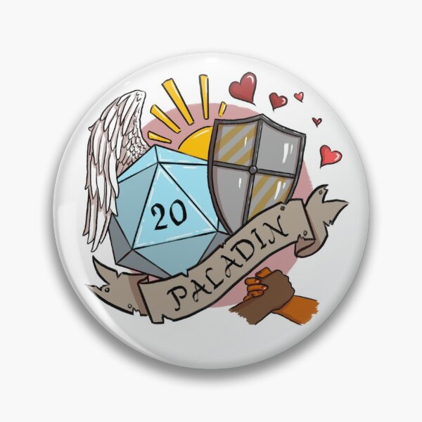 Item preview, Paladin Sticker: Devotion designed and sold by Aidan HJ.