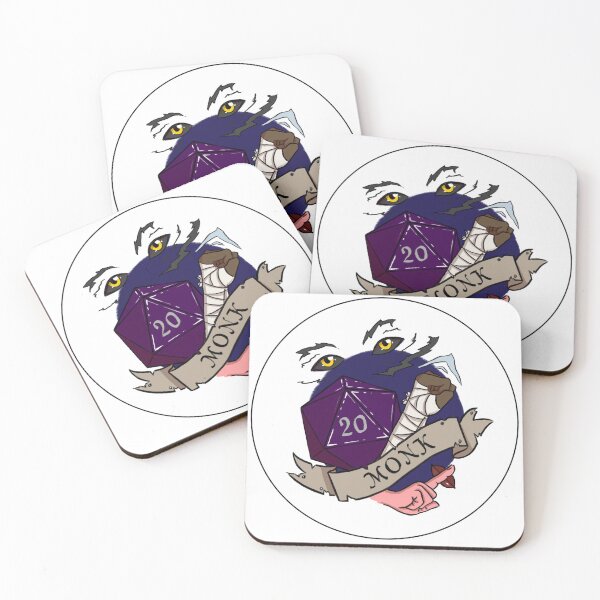 Item preview, Monk Sticker: Shadow designed and sold by Aidan HJ.