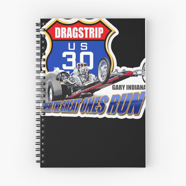 Item preview, US 30 Dragstrip Classic T-Shirt.png designed and sold by Denismpson.
