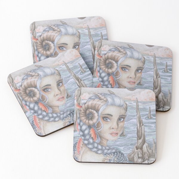 Item preview, Daughter of the Fish and the Ram designed and sold by Wak3UpUrDreamin.