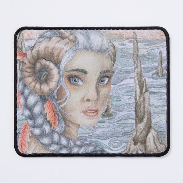 Item preview, Daughter of the Fish and the Ram designed and sold by Wak3UpUrDreamin.