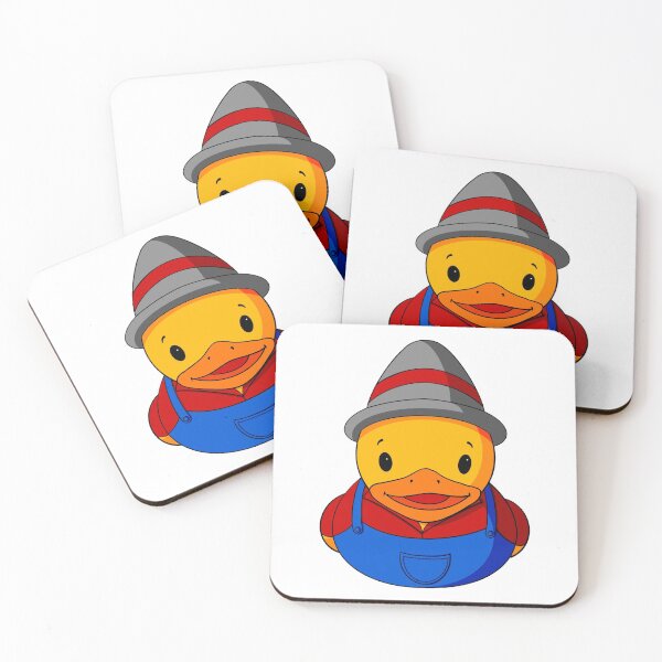 Item preview, Farmer Rubber Duck designed and sold by Alisha Ober Designs.