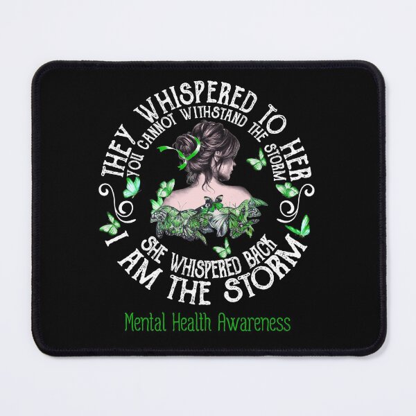Item preview, Women Mental Health Warrior I Am The Storm designed and sold by Grooffos.