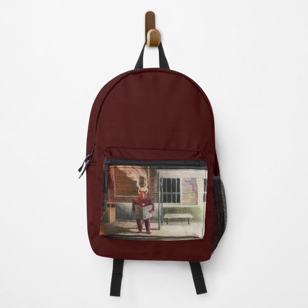Item preview, Demon at a Bus Stop designed and sold by Wak3UpUrDreamin.