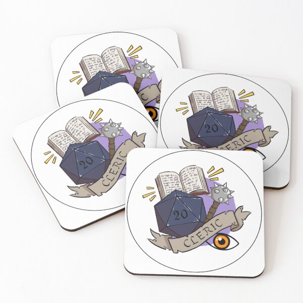 Item preview, Cleric Sticker: Knowledge designed and sold by Aidan HJ.