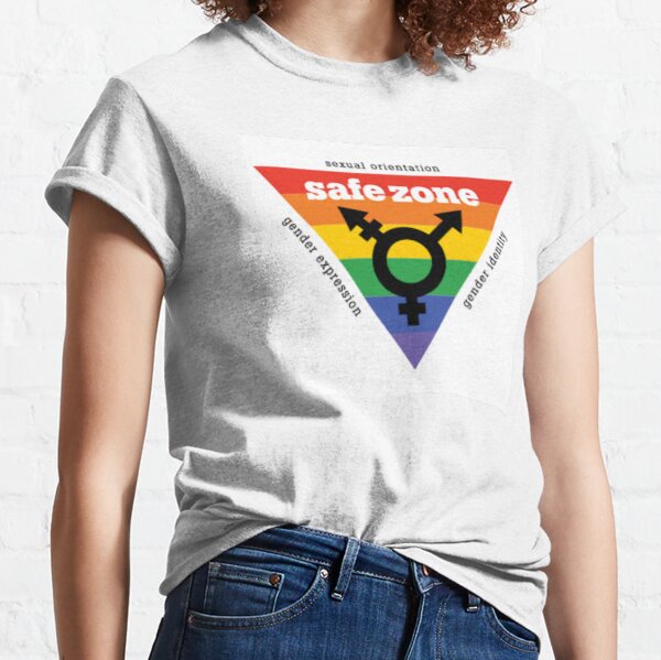 LGBT+ Safe Zone Equality Classic T-Shirt