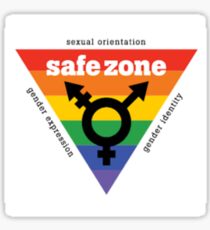 LGBT + Safe Zone Equality Sticker