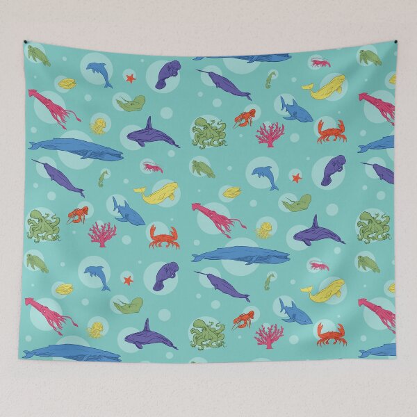 Item preview, Sketchy Sea Creatures designed and sold by Baird Hoffmire.