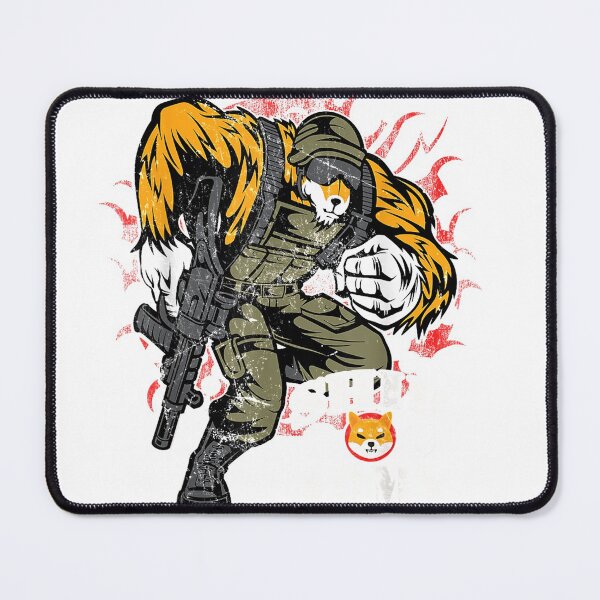 Item preview, SHIB ARMY Shiba Inu Soldier Crypto T-Shirt designed and sold by BrocknerCallan.