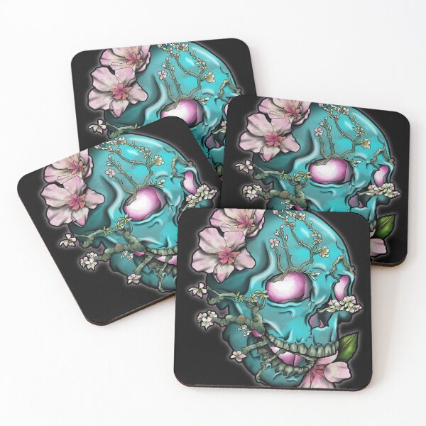 Item preview, Skull Blossoms designed and sold by Megan Collum.