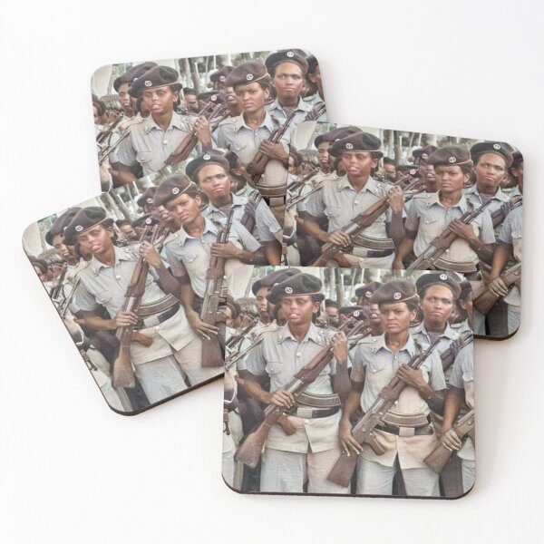 Item preview, Female Soldiers, Part Of The Somali National Army (SNA) designed and sold by VintageSomalia.