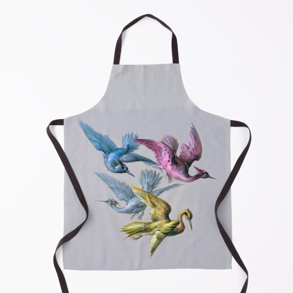 Item preview, Beautiful Flying Phoenix Birds - Vintage French Fabric Design designed and sold by TheCurators.