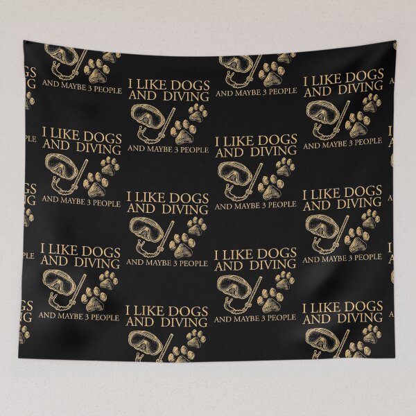 Item preview, I like dogs and Diving designed and sold by VickyCloset.
