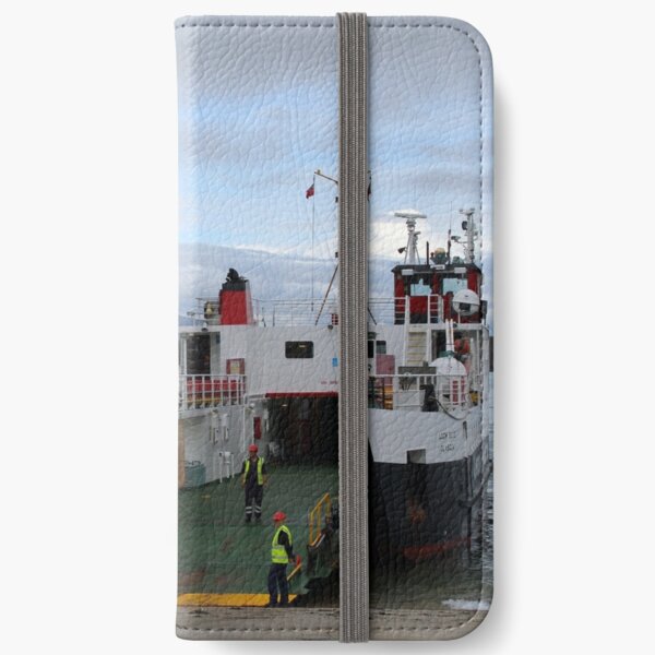 MV Loch Buie at Iona iPhone Wallet