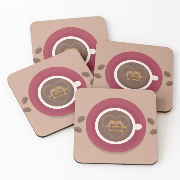 Item preview, Coffee Is A Human Right And Amazing designed and sold by Yasmine Mohammed.