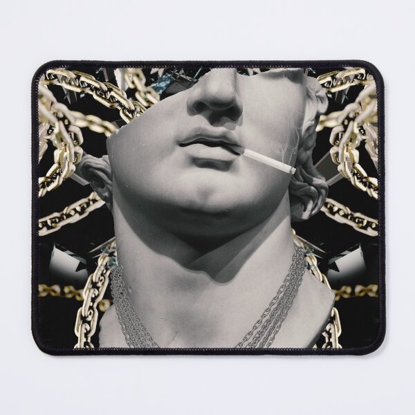 Item preview, Statue of David Smoking designed and sold by andrei49387.