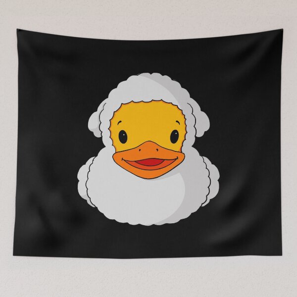 Item preview, White Sheep Rubber Duck designed and sold by Alisha Ober Designs.