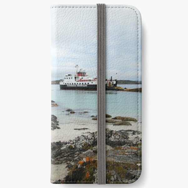 MV Loch Buie at Iona iPhone Wallet