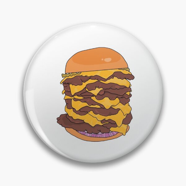 Item preview, juicy burger designed and sold by Penflow.