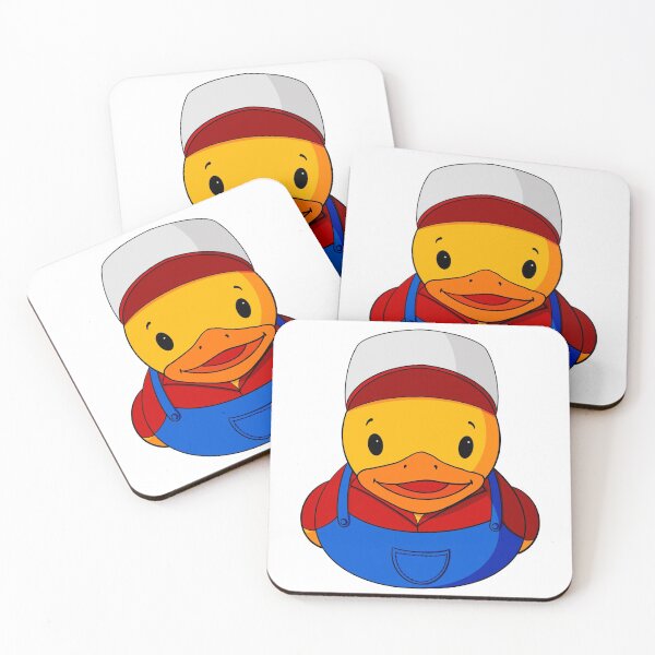 Item preview, Farmer Rubber Duck designed and sold by Alisha Ober Designs.