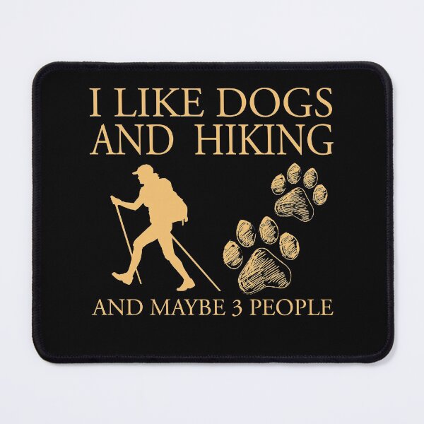 Item preview, I like dogs and Hiking designed and sold by VickyCloset.