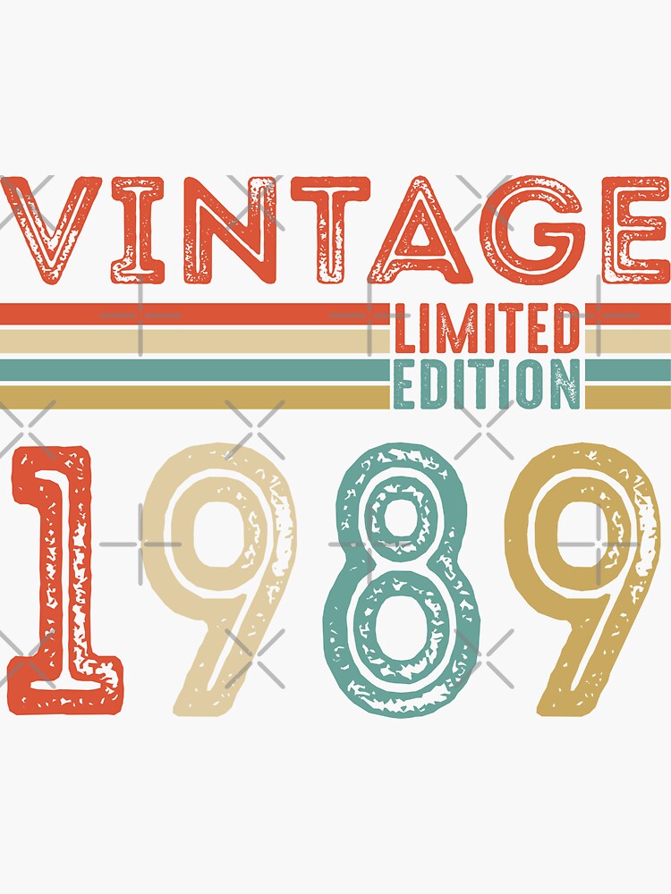 33-year-old-birthday-gift-vintage-1989-limited-edition-33-th