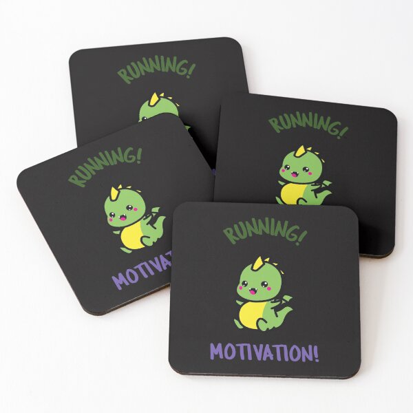 Item preview, Running Motivation Dinosaur designed and sold by PetitePeche.