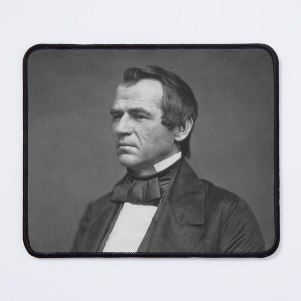 Item preview, Andrew Johnson Portrait 1860 designed and sold by warishellstore.