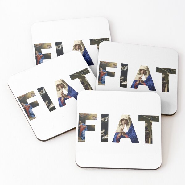 Item preview, Fiat Catholic Artwork designed and sold by opptop.