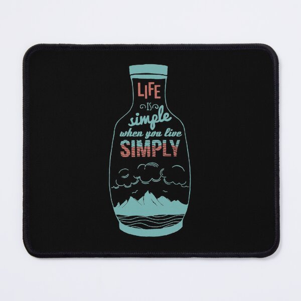 Item preview, Live simply - Life is simple designed and sold by SaraDarwish.