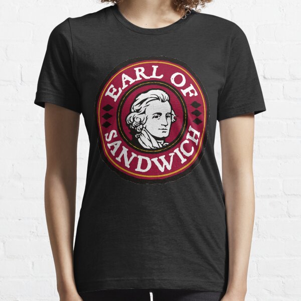 Item preview, Earl of Sandwich (restaurant) logo Classic T-Shirt designed and sold by mikekanee.