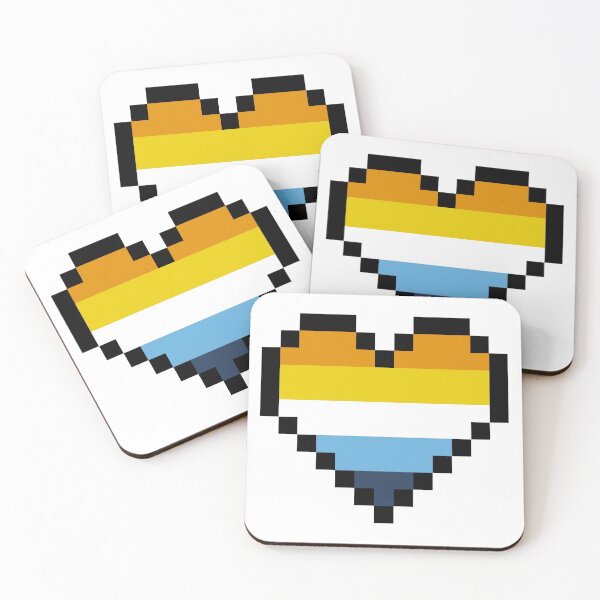 Item preview, Aroace Pride Heart #2 designed and sold by NovotnyDesigns.