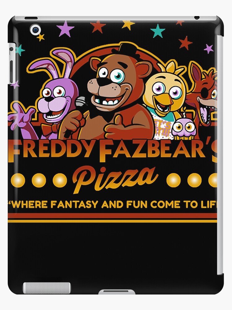 Five Nights at Freddy&x27;s Freddy Fazbear&x27;s Pizza FNAF logo Classic  T-Shirt | iPad Case & Skin