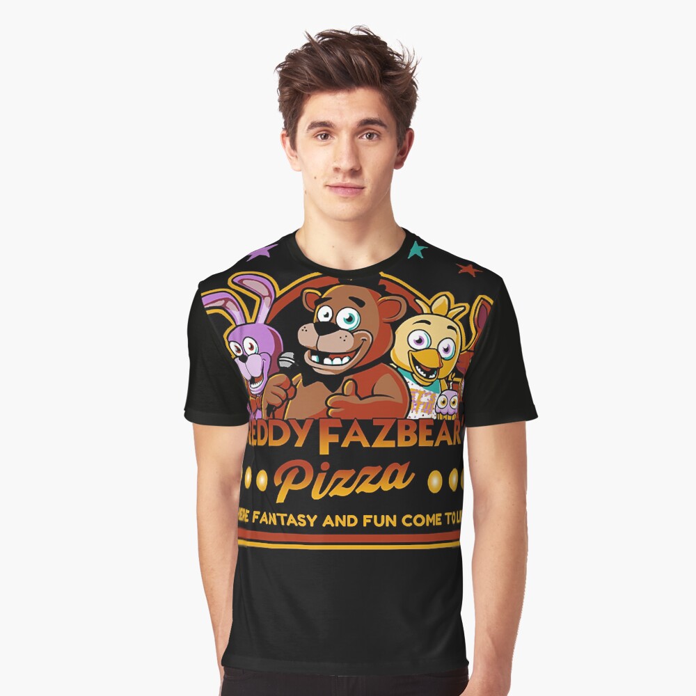 Five Nights at Freddy&x27;s Freddy Fazbear&x27;s Pizza FNAF logo Classic  T-Shirt | iPad Case & Skin