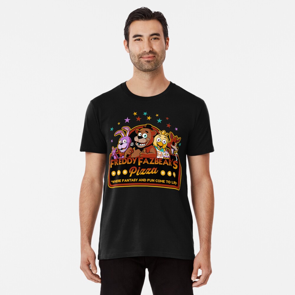 Five Nights at Freddy&x27;s Freddy Fazbear&x27;s Pizza FNAF logo Classic  T-Shirt | iPad Case & Skin