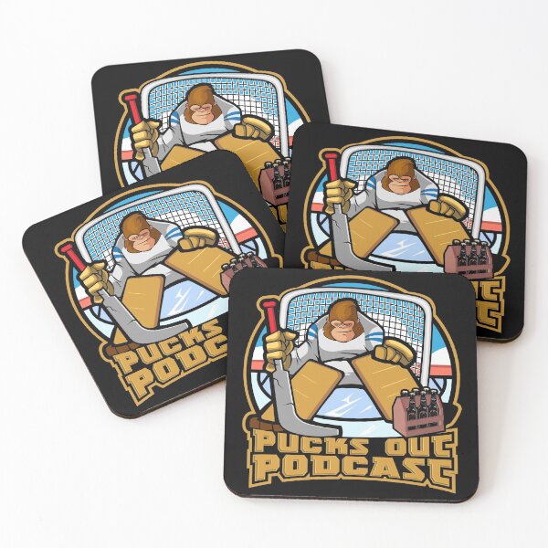 Item preview, Pucks Out Logo designed and sold by PucksOutPod.