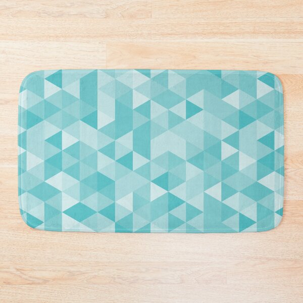 Item preview, Blue Triangular Geometric Pattern designed and sold by Delightfully Cynical.