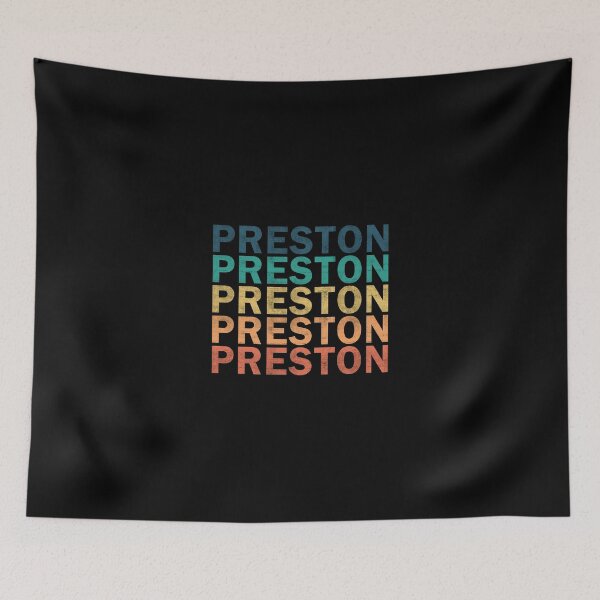 Item preview, Preston Name T Shirt - Preston Vintage Retro Name Gift Item Tee designed and sold by geniajmk13.
