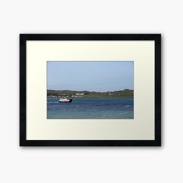 Item preview, MV Loch Buie leaving Iona designed and sold by Jondave.