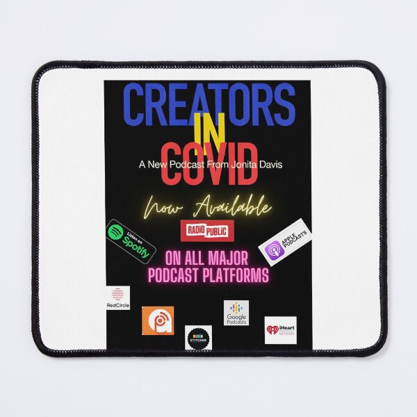 Item preview, The Creators in COVID Podcast Platform designed and sold by SantiagoDiaz22.