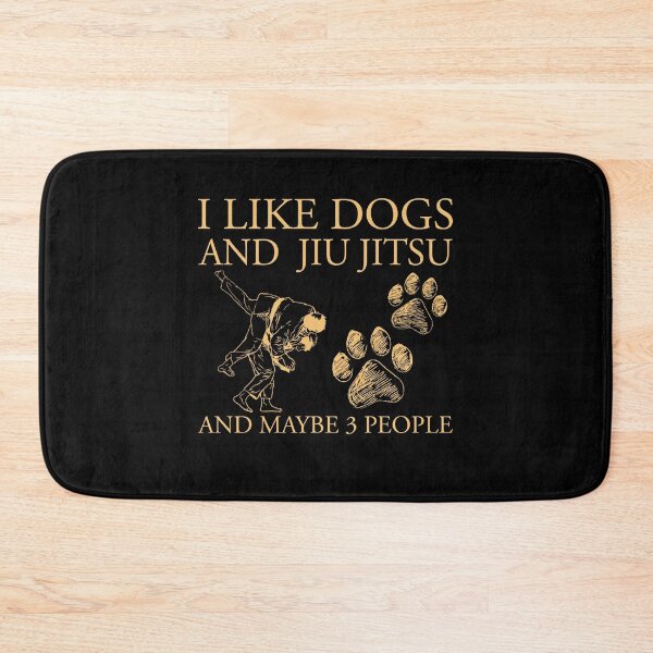 Item preview, Dogs and jiu jitsu retro designed and sold by SweetPea49.