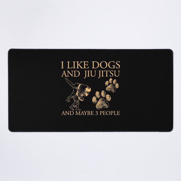 Item preview, Dogs and jiu jitsu retro designed and sold by SweetPea49.