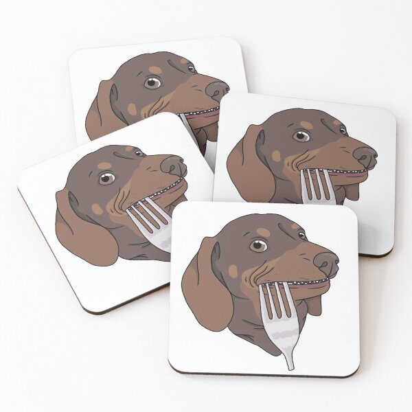 Item preview, Hungry Dachshund designed and sold by MasonsTinyPets.
