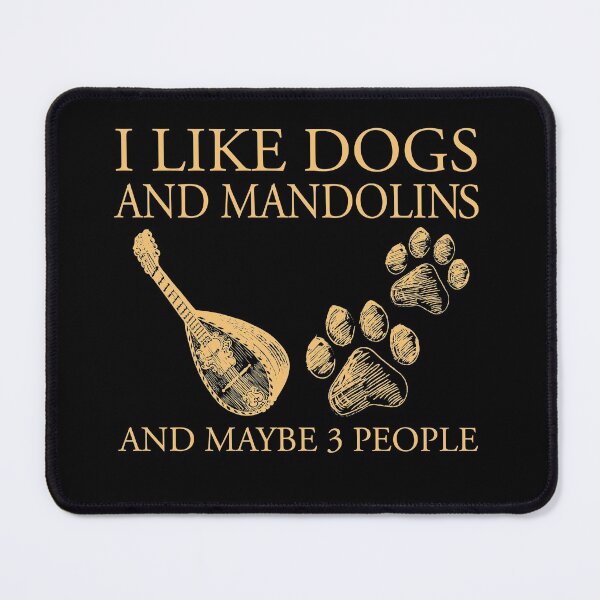 Item preview, Dogs and Mandolins retro designed and sold by SweetPea49.